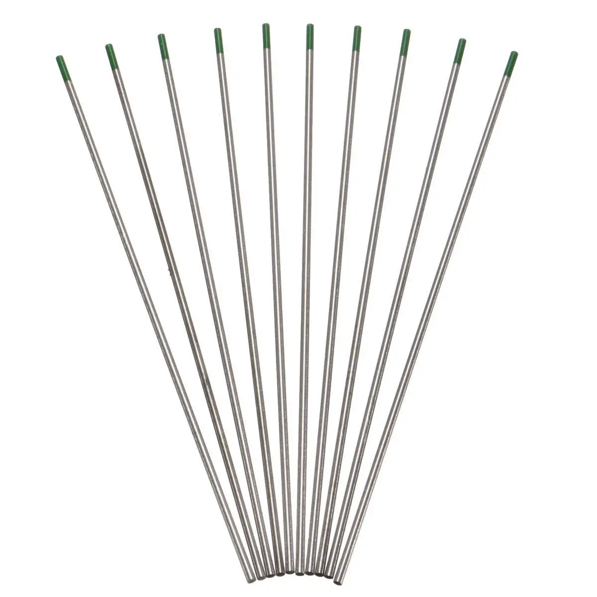 10Pcs WP Green Tungsten Electrode 175x2.4mm Welding Rods - Image 3