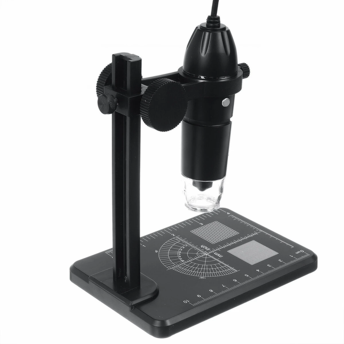 2MP Handheld Digital Microscope with 8 LED Dimming & Stand | Endoscope Camera Video - Image 4
