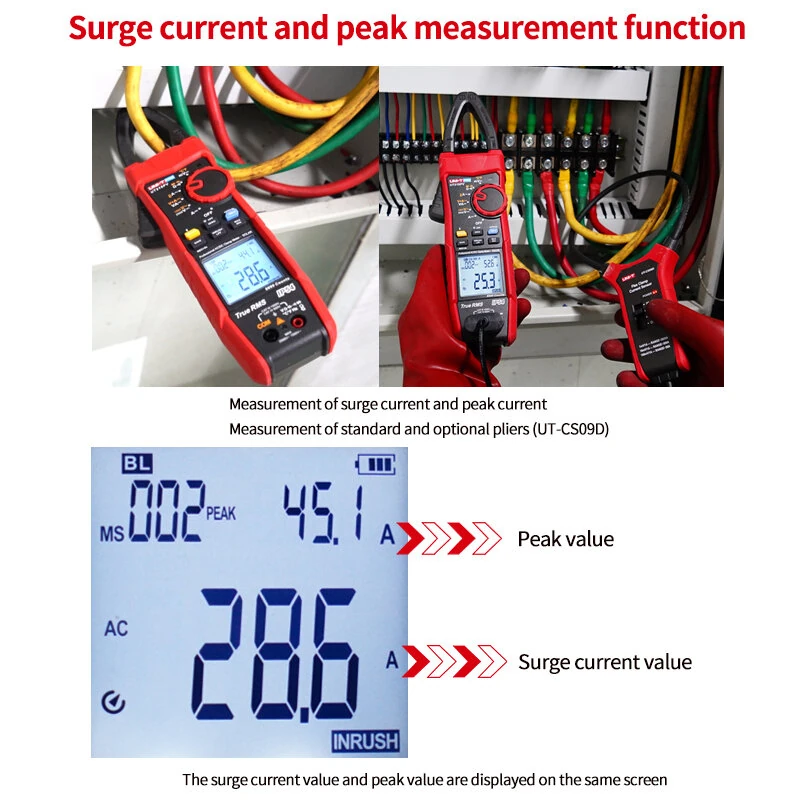 UNI-T UT219PV Digital Clamp Meter | 1000A AC/DC | Bluetooth CAT III 1500V - Image 3