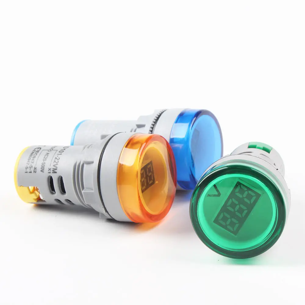 AD16-22DSV Mini Voltage Meter - 22MM LED Digital Display AC Voltmeter | 110V 220V - Image 4