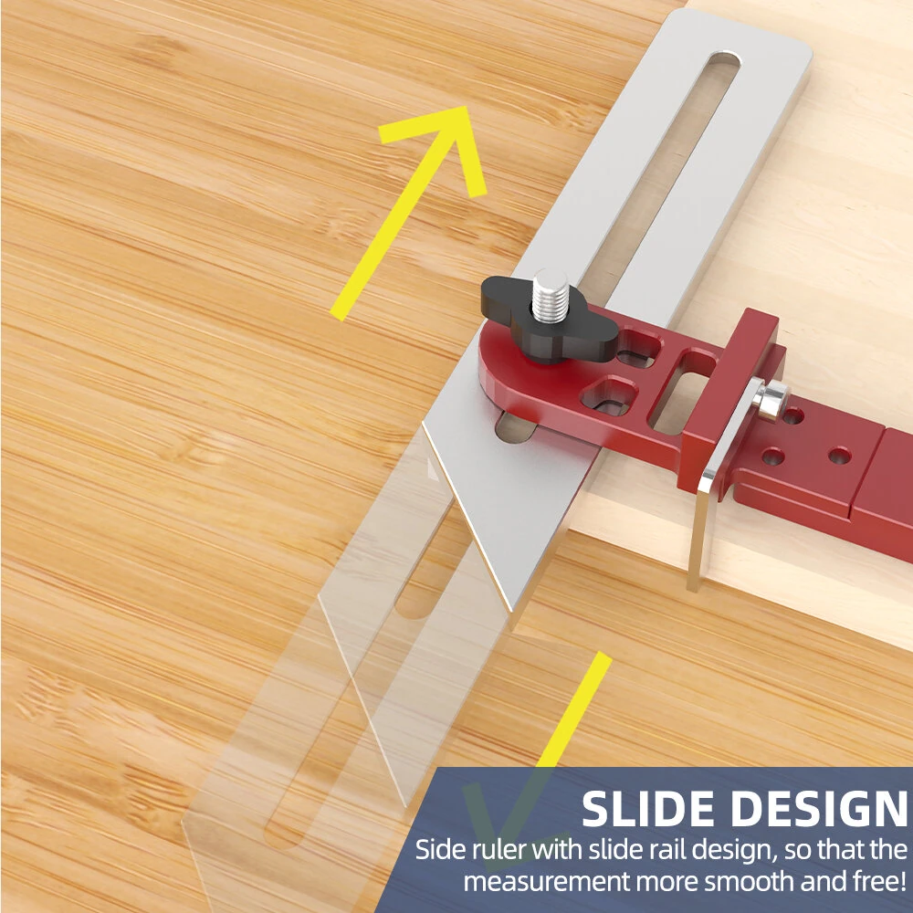 ENJOYWOOD LTG-002 Stair Tread Template Tool | Solid Stair Gauge & Layout Tool - Image 5