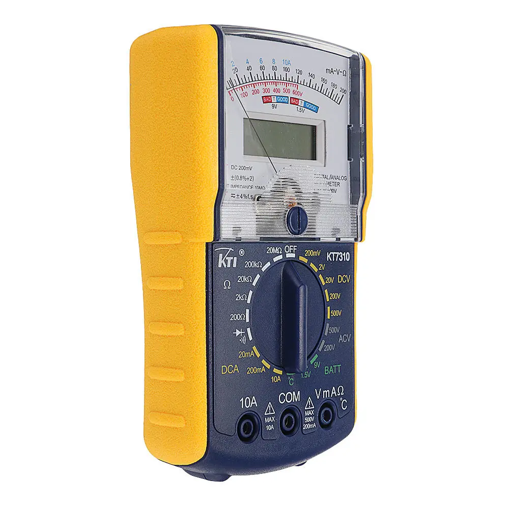 KT7310 Digital Multimeter - Dual Display Analog & Digital - Precision Tester - Image 4