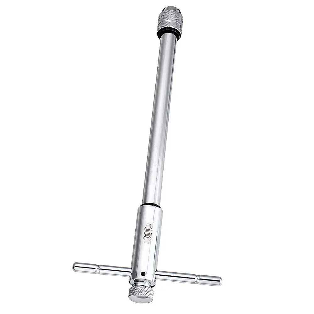 Drillpro T-Handle Tap Wrench | Adjustable M3-M12 | Standard & Extended Length - Image 3