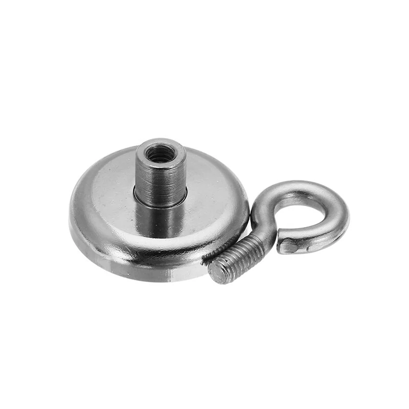 Effetool 36mmx40mm 50kg Recovery Magnet - Metal Detector Claw Hook for Fishing - Image 4