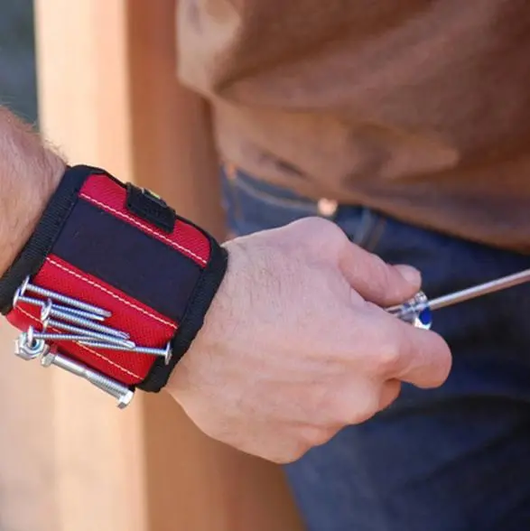 Strong Magnetic Wristband - Work Receive Armband for Screw Repair & Adsorption Tools - Image 4