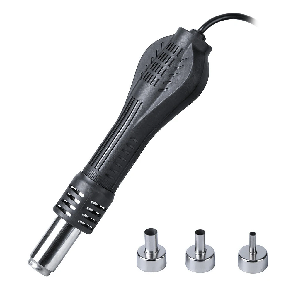 JCD 8205 3-in-1 Soldering Station | 800W Hot Air Gun & Iron | LED Digital Display - Image 3