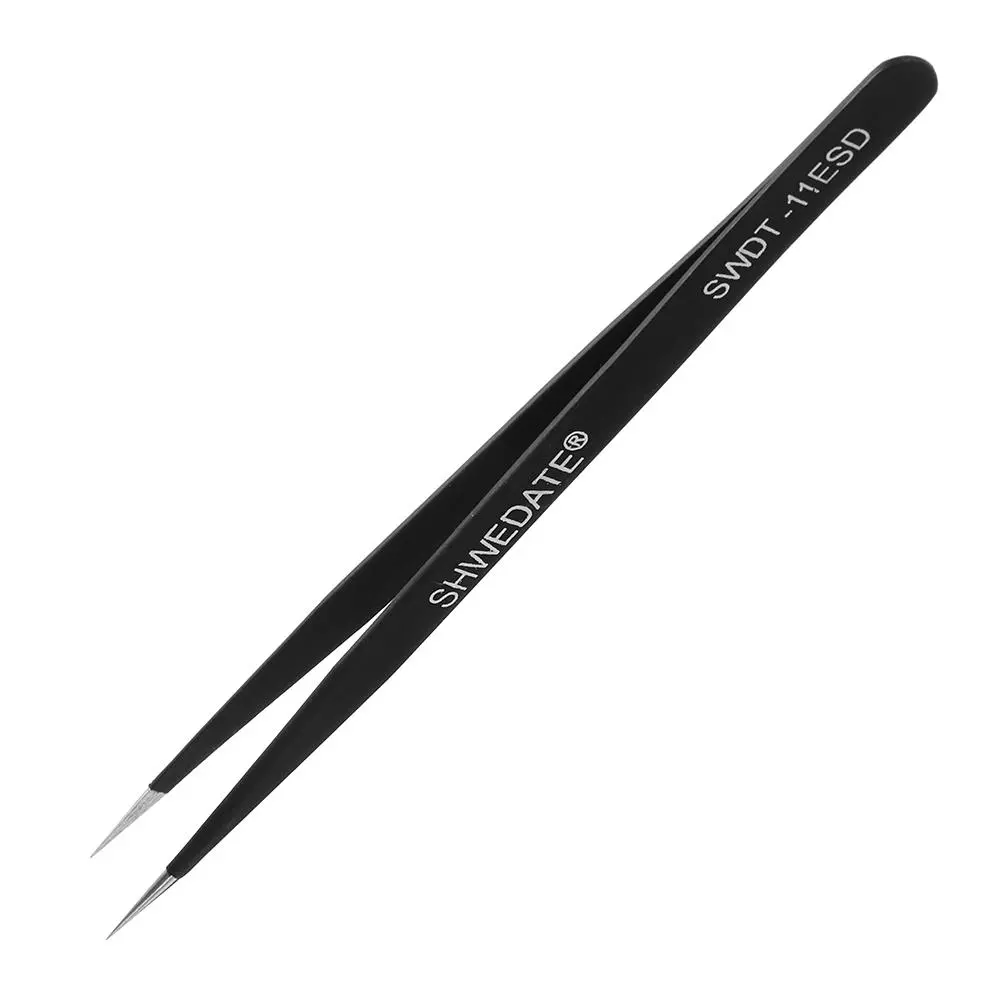 SWDT-11ESD Anti-Static Tweezer | Extra Fine Tips for PC & Phone Maintenance - Image 5