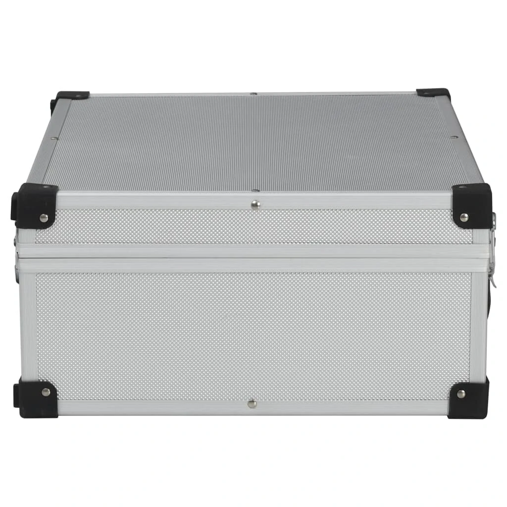 Silver Aluminum Tool Case - 46x33x16 cm Tool Box | Durable & Portable - Image 5