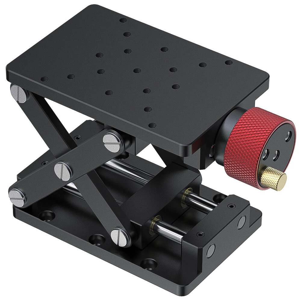GANWEI Z-Axis Manual Lift Platform | 55-122mm Linear Stage | Lab Jack Elevator Table - Image 2