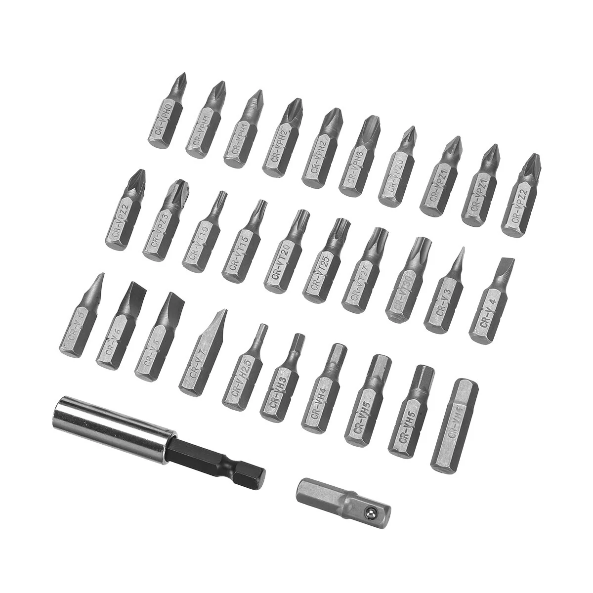 31PCS Drill Bits Set - PH PZ SL H T Sizes with 60mm Extension Rod | Heavy-Duty - Image 5