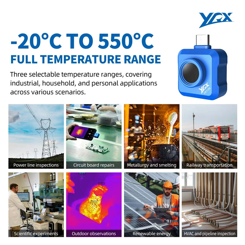 FLIR One Gen 3 - 160x120 Thermal Camera for Android | High/Low Temp Tracking - Image 5