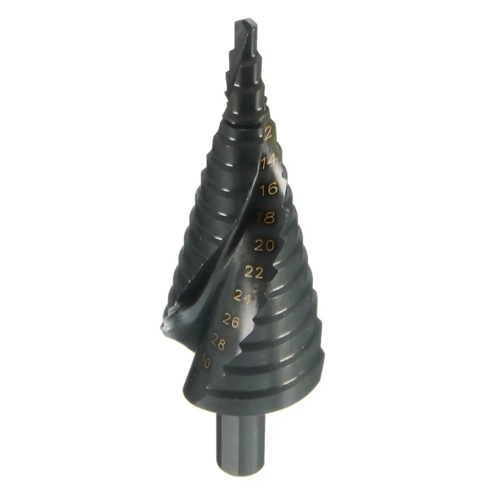 4-32mm Spiral Grooved Nitrogen Coated Step Drill Bit Brand Model - Image 4