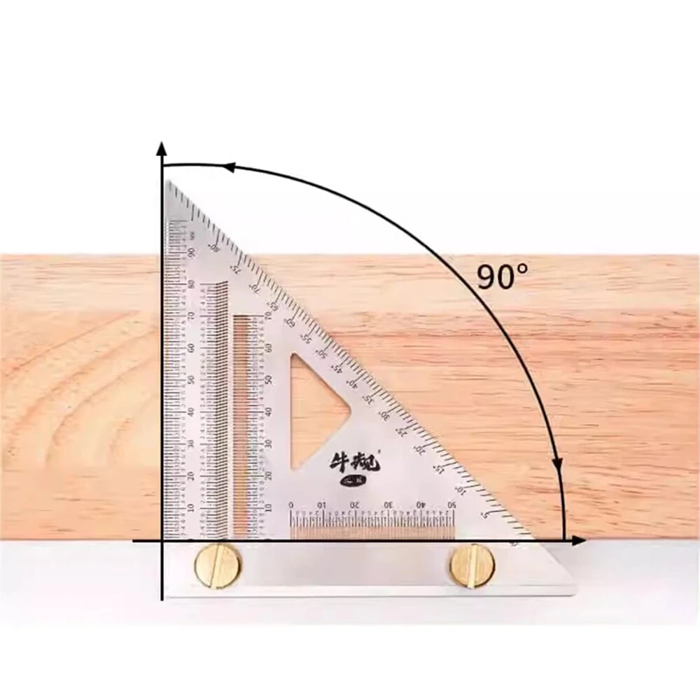 Carpenter Square - 3D Multi Angle Measuring Ruler | Precision Woodworking Tool - Image 2