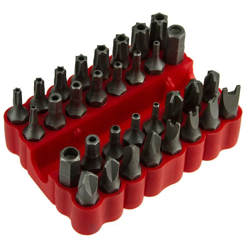 TORQ Torx Hex Star Spanner Tri Wing Screwdriver Bit Set - 33pcs Magnetic Holder Security Tamper Proof - Image 5
