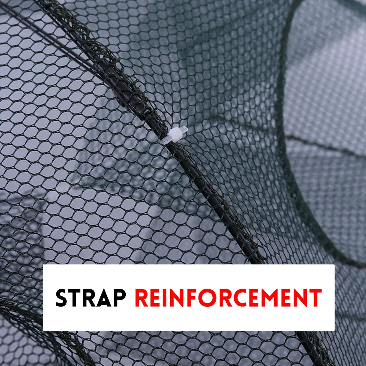 Foldable Fishing Bait Trap - Cast Net Cage for Minnow Crawdad Shrimp | Tube Design - Image 3