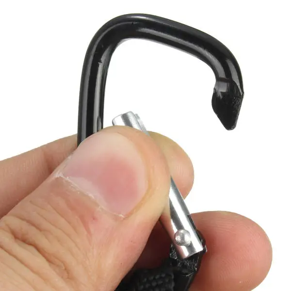 Aluminum Carabiner Clip - Water Bottle & Key Holder for Camping Hiking EDC - Image 5