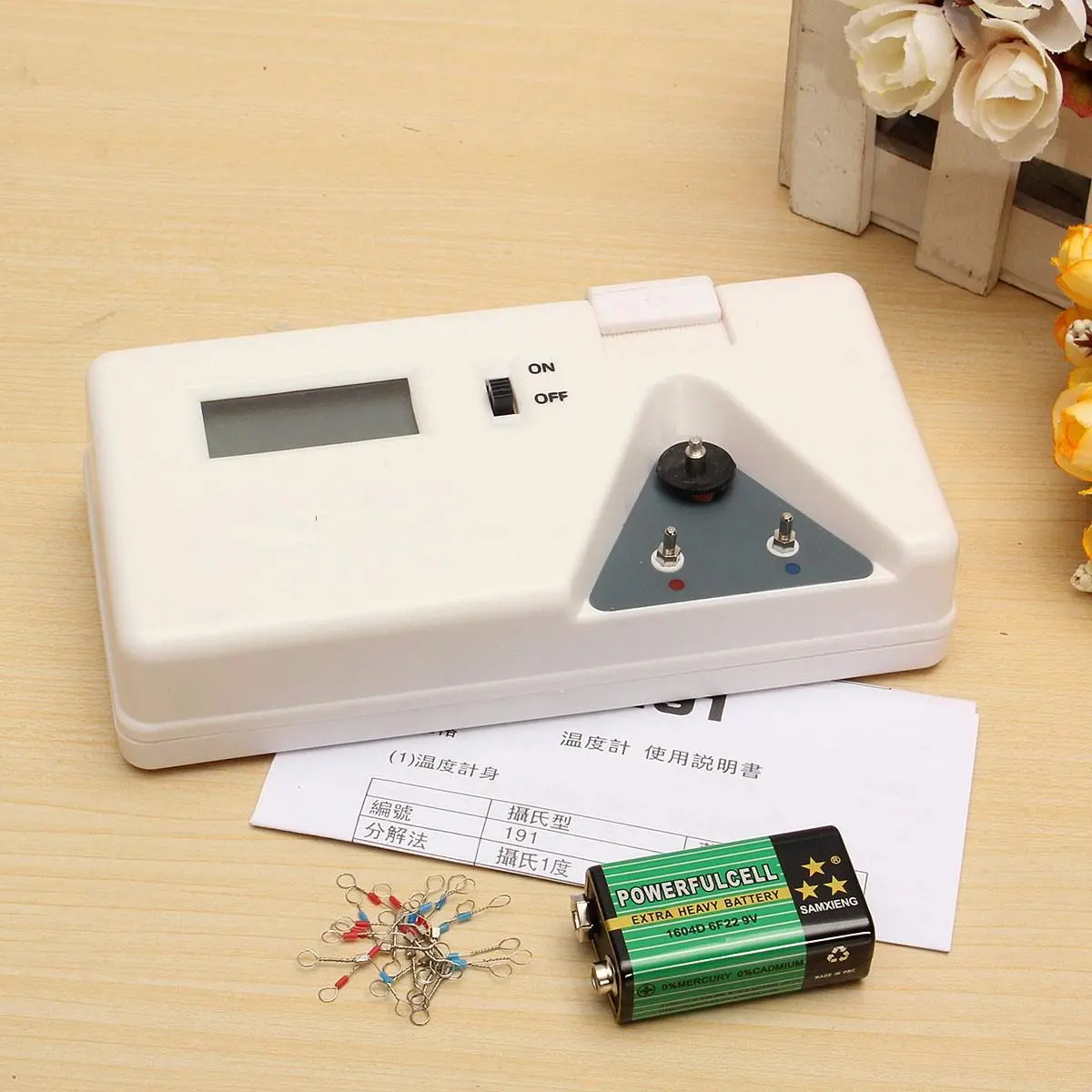 Soldering Iron Tip Thermometer - Digital Temperature Tester with Sensor Line - Image 2