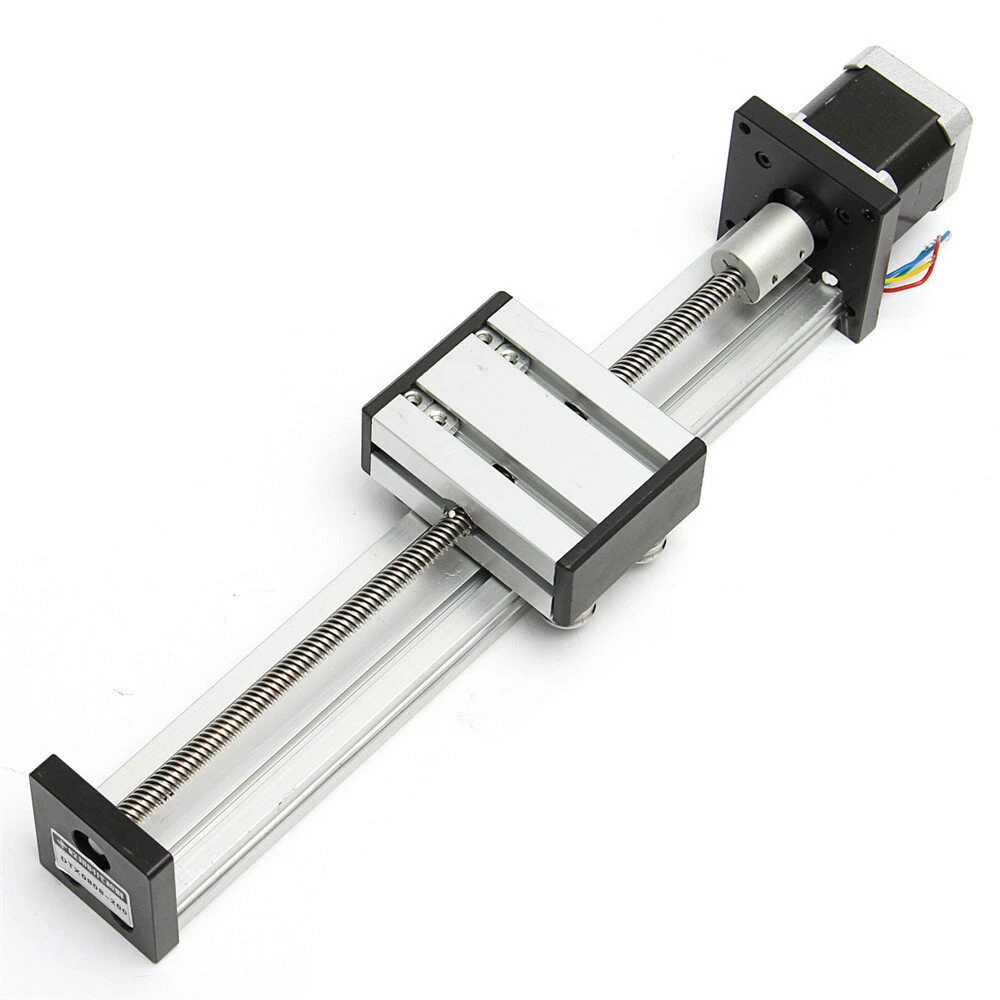 Machifit 100-500mm Stroke Linear Actuator | Lead Screw Slide Stage with Stepper Motor - Image 4