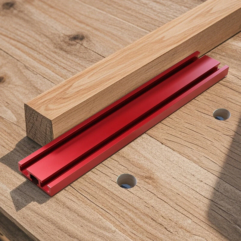 Aluminum T Track Plate - Woodworking Planing Stop & Bench Dog Hole Baffle - Image 4