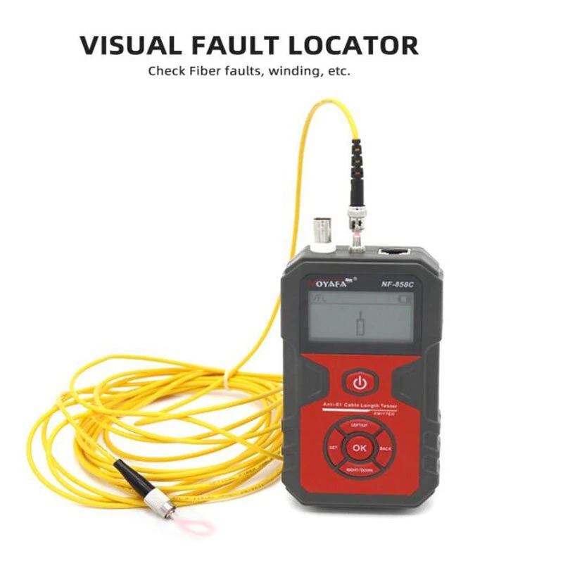 NOYAFA NF-858C Cable Tester | Wire Tracker & Length Finder | Portable Network Cable Locator - Image 4