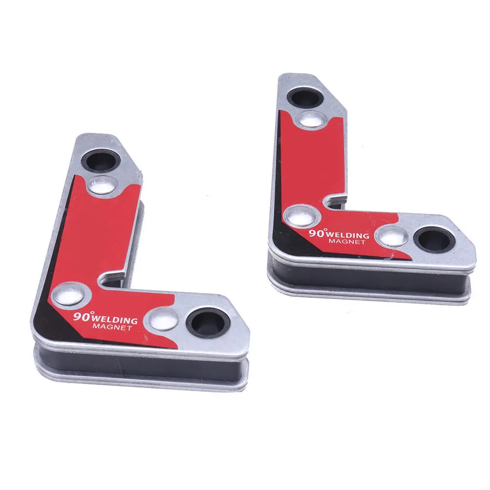 Strong Magnetic Welding Clamp - 2pcs Right Angle Locator Holder for Metal Frame - Image 2