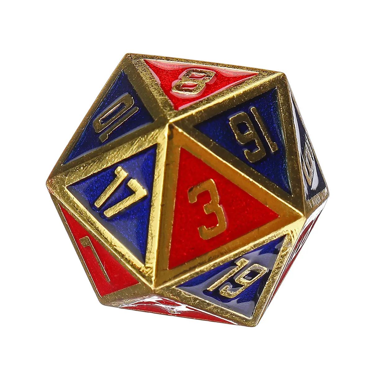 Metal Polyhedral Dices Set - 7Pcs for D&D Dungeons & Dragons with Bag - Image 5