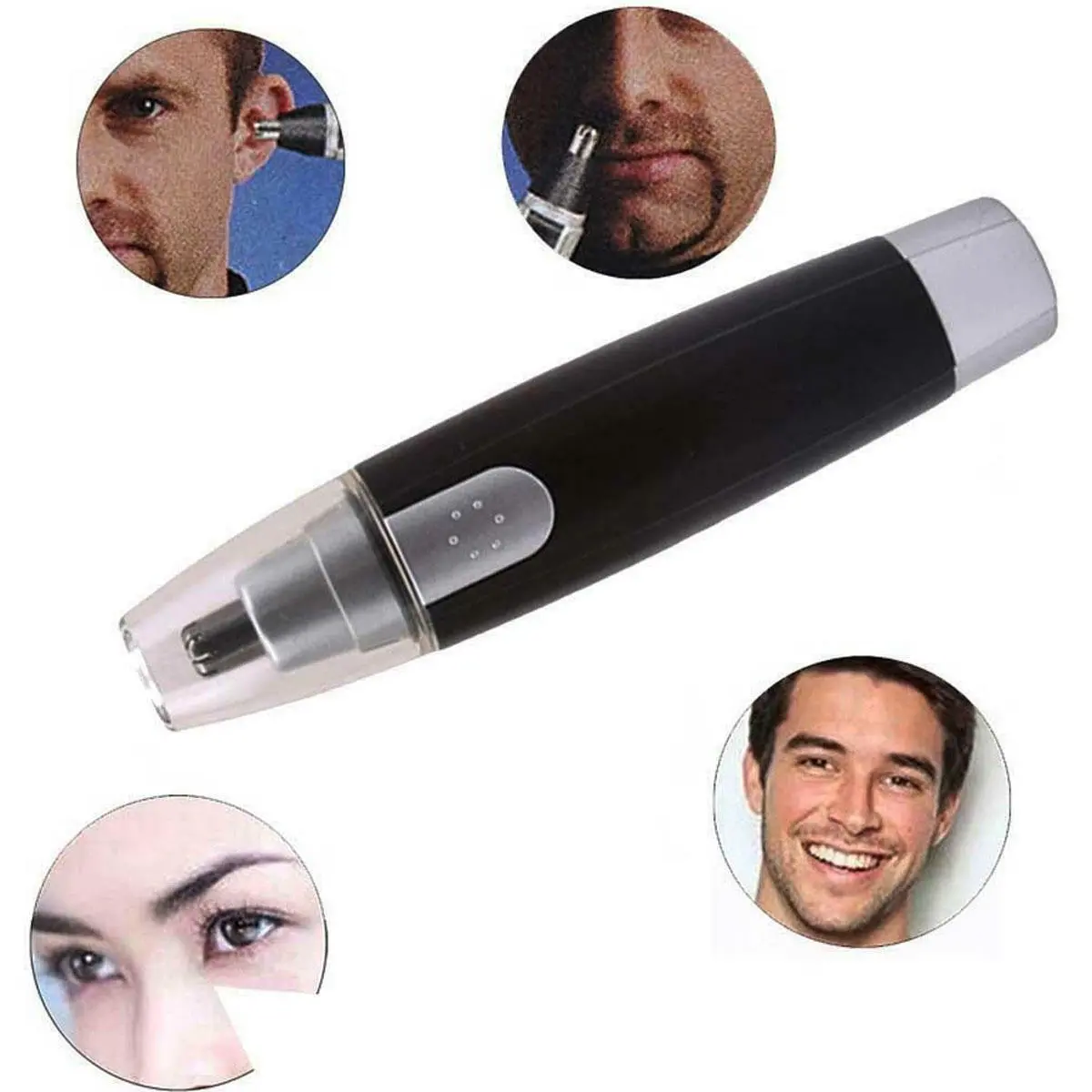 Micro Touch Hair Trimmer - Personal Groomer for Nose, Ear & Eyebrow - Image 4