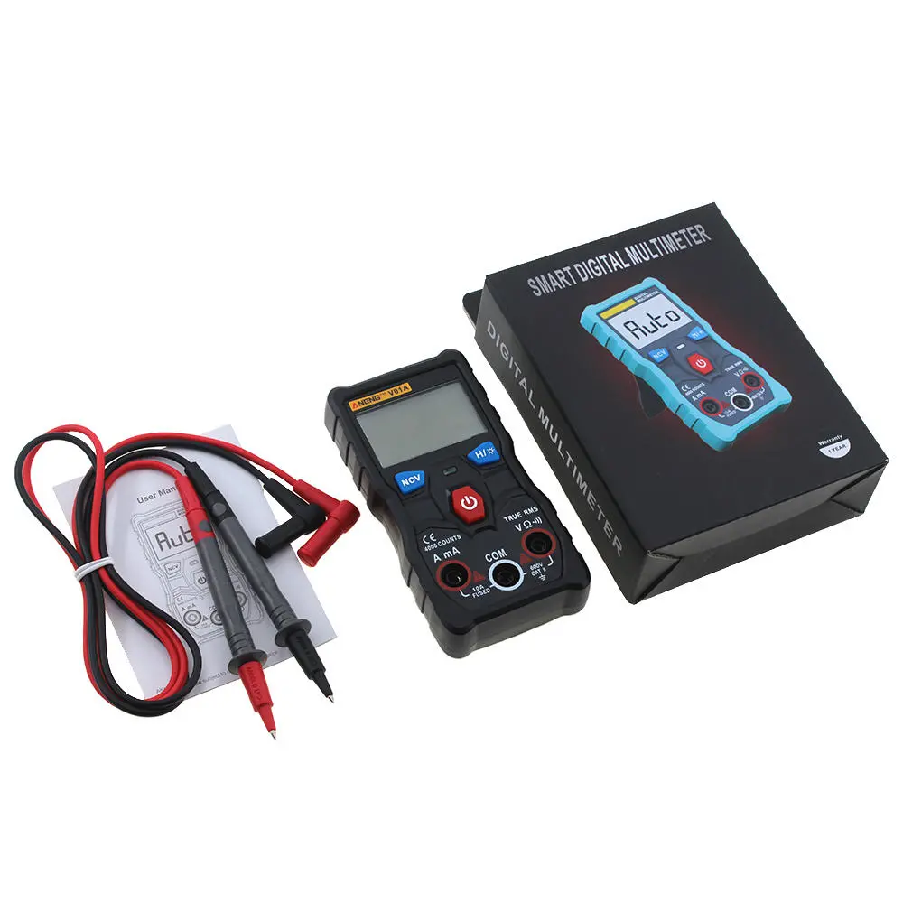 ANENG V01A True RMS Multimeter - Autoranging, NCV, Backlight & Flashlight - Image 5