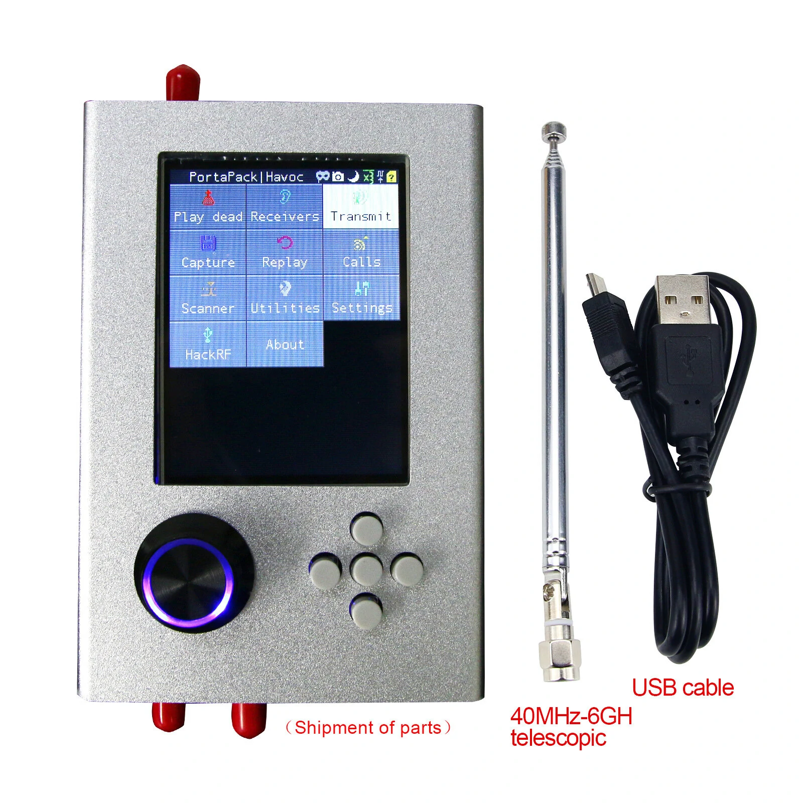 HackRF One Portapack H2 SDR - 1MHz to 6GHz Software Defined Radio Kit Unassembled - Image 4