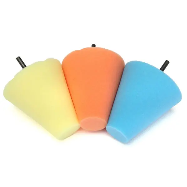 Sponge Cone Polishing Foam Pad - Buffing & Polishing Tool for Cars - Image 4
