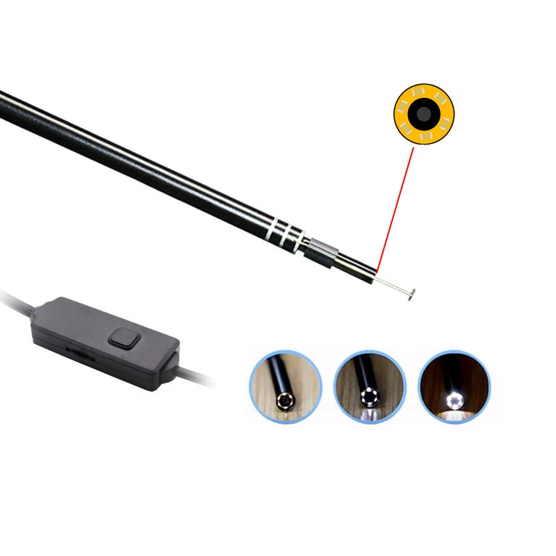 3 in 1 USB Borescope | 5.5mm Visual Inspection Camera for Cleaning & Care - Image 3