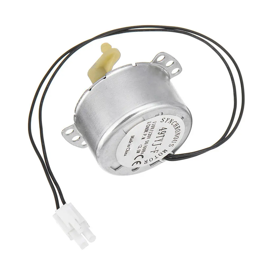 110V Synchronous Motor 1/240 RPM - Replacement for Chicken Egg Incubator Turner - Image 2