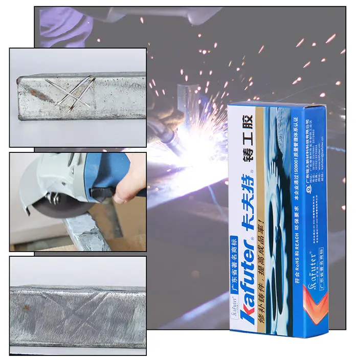 Kafuter AB Caster Glue | Metal & Cast Iron Repair Adhesive | Industrial Grade - Image 5