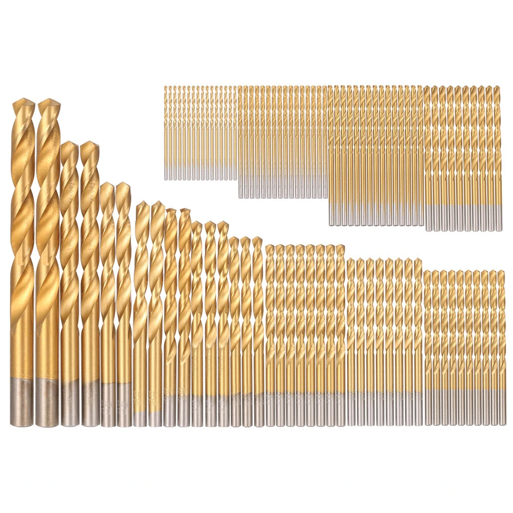 99Pcs HSS Drill Bits 1.5-10mm | Titanium Plated for Wood & Metal | Metal Case - Image 4