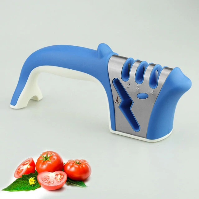 MYVIT 4-Stage Sharpener - Diamond & Ceramic Whetstone for Knives & Scissors - Image 4