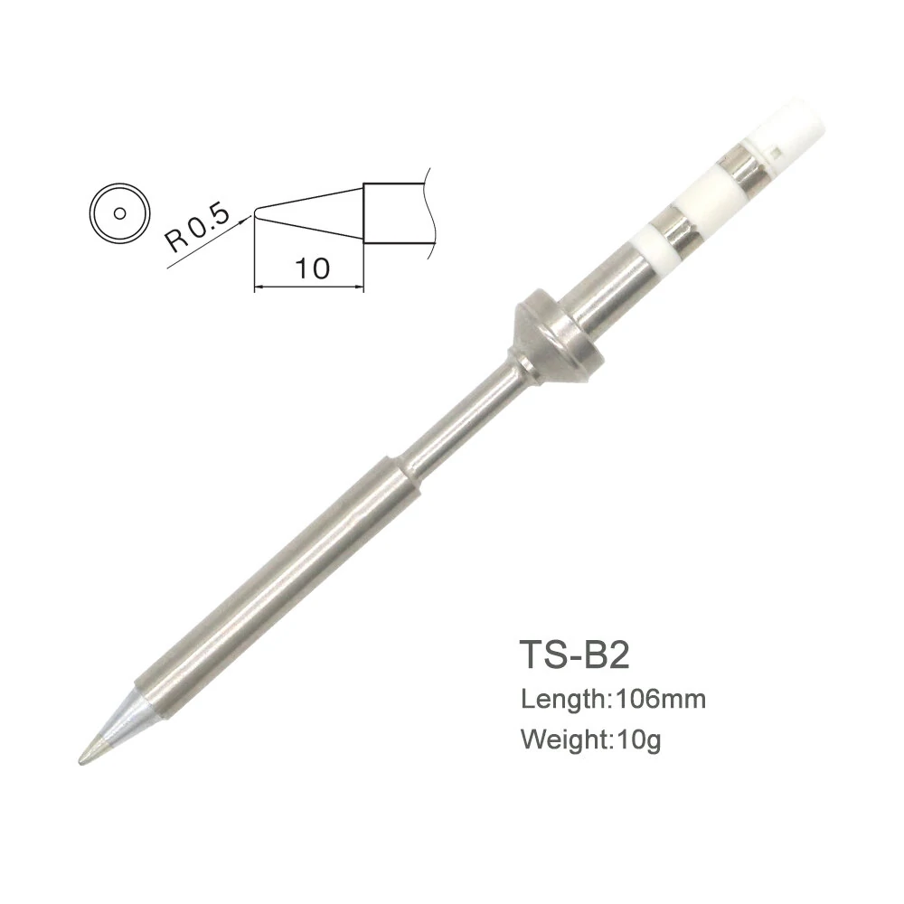 Replacement Black Chrome Soldering Iron Tips | Digital LCD Compatible - Image 3