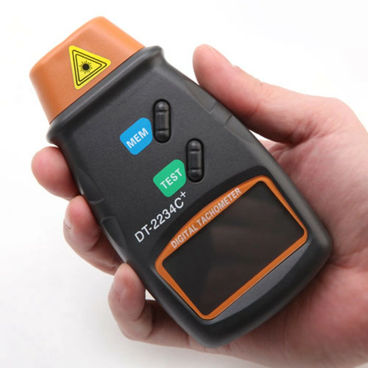 DT-2234C+ Digital Laser Tachometer | Non-Contact RPM Measurement Tool - Image 2