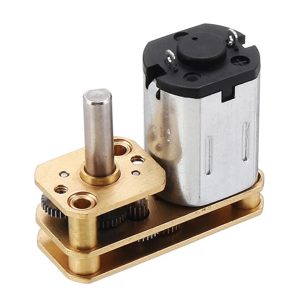 CHIHAI CHF-GM1024-N20VA DC 12V Gear Motor - 105 RPM, 1:200 Ratio Permanent Magnet - Image 2