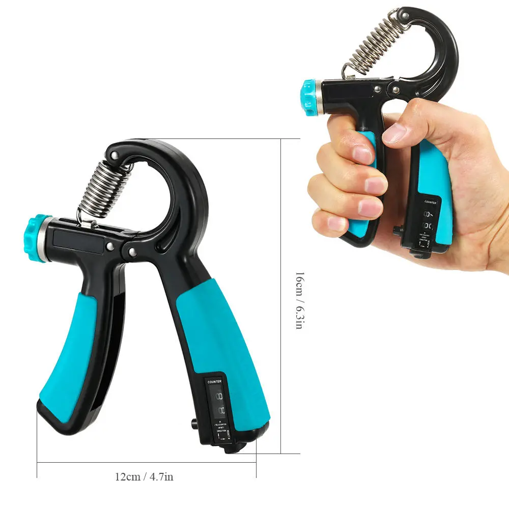Raitool Adjustable Hand Grips Strengthener - 10-40KG Heavy Hand Exerciser - Image 3