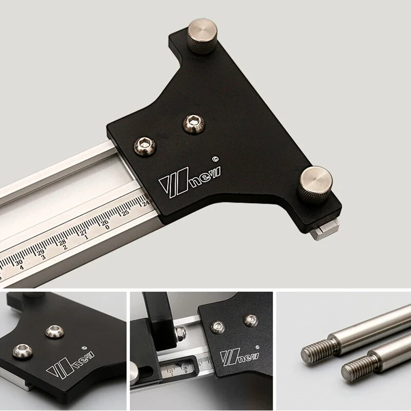 Wnew Track Saw Guide Rail System | Parallel Rail for Makita & Festool | Woodworking Joining Set - Image 5