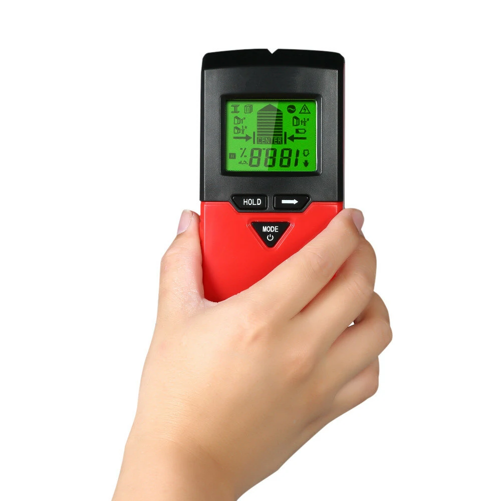 TD100 2-in-1 Wall Stud Finder & Digital Level | LCD Backlit Display - Image 3