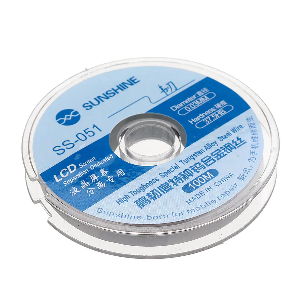 Tungsten Alloy Steel Wire - 0.03mm 100m for LCD Screen Repair | Mobile Tool - Image 5