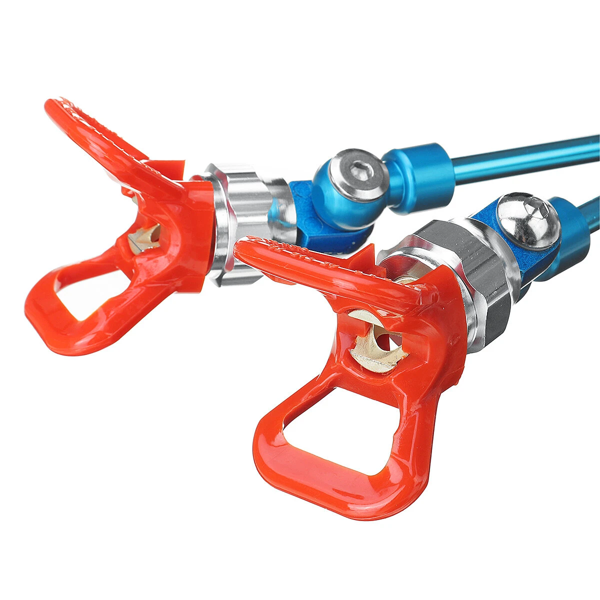 Double Head Spray Gun Kit - Gravity Feed for Paint Primer & Metal - Image 5