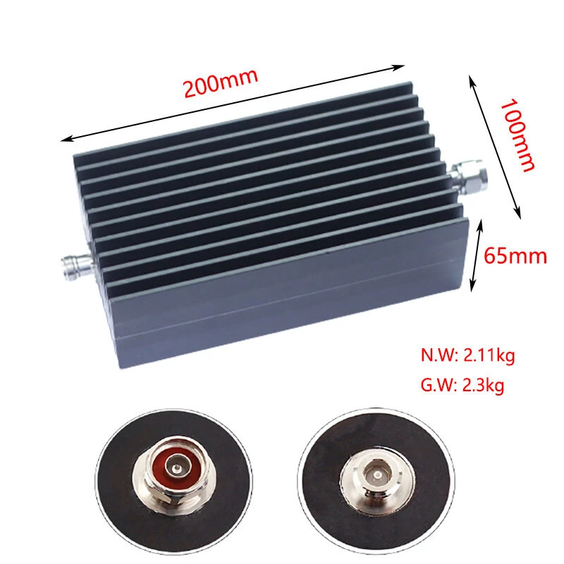 JK 30dB/50dB Coaxial RF Attenuator - DC to 3GHz 150W - Fixed N-Type - Image 4