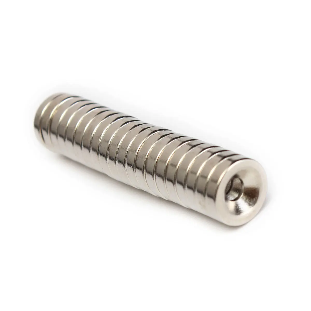 N50 12x3mm Countersink Ring Magnets - 20pcs with 4mm Hole - Neodymium - Image 4