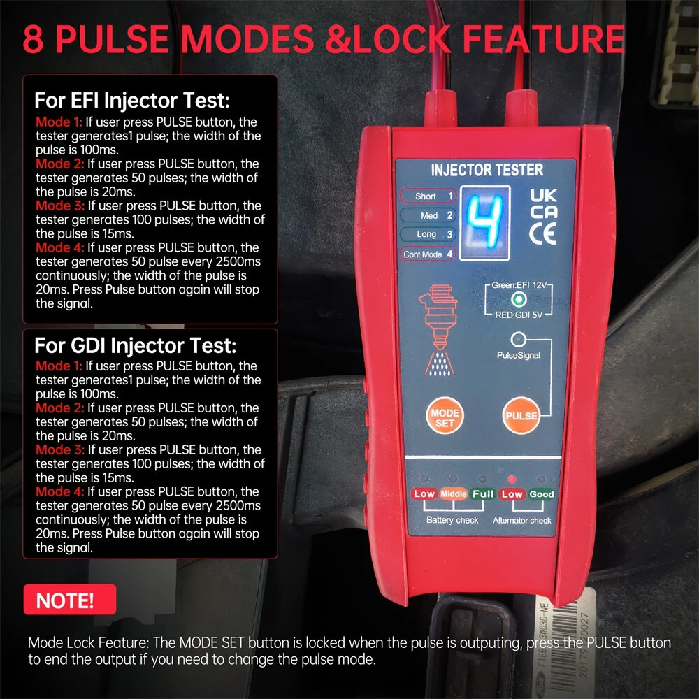 RT-920 Car Battery Voltage Tester - 12V LED Display Tool for EFI & GDI Systems - Image 5