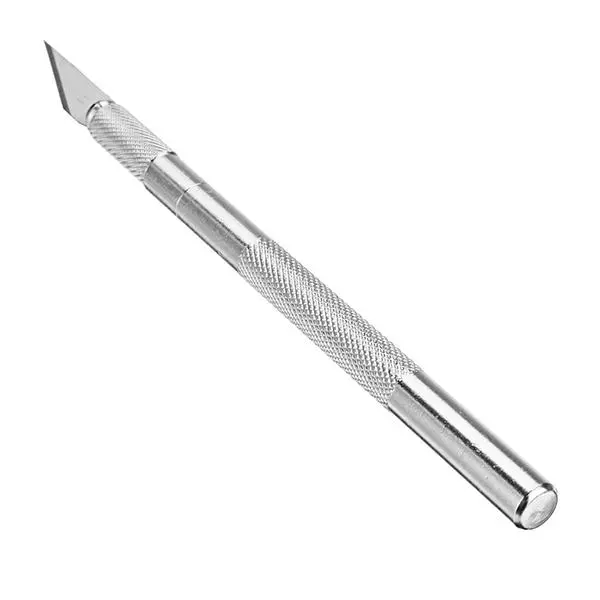 MetalCraft Pro Cutter Set - 6-Blade Hobby Tool, Metal Handle, Precision Cutting - Image 3