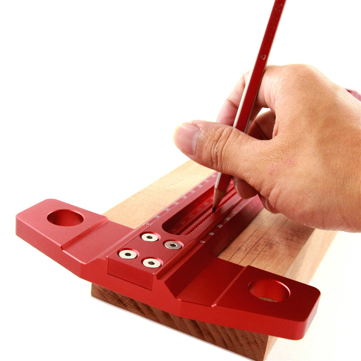 ETOPOO Woodworking T-Type Line Scriber & Marking Gauge - Aluminum Alloy Ruler - Image 5