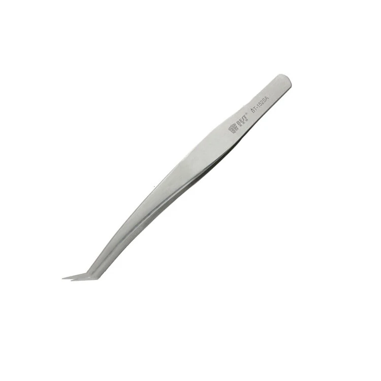 BEST BST-151SA/152SA/153SA Curved Tweezer - Stainless Steel Microelectronics Repair Tool - Image 3