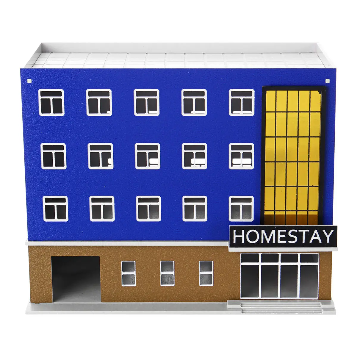 Outland 1/150 Scale Model - Modern School Dormitory N Gauge Building - Image 5